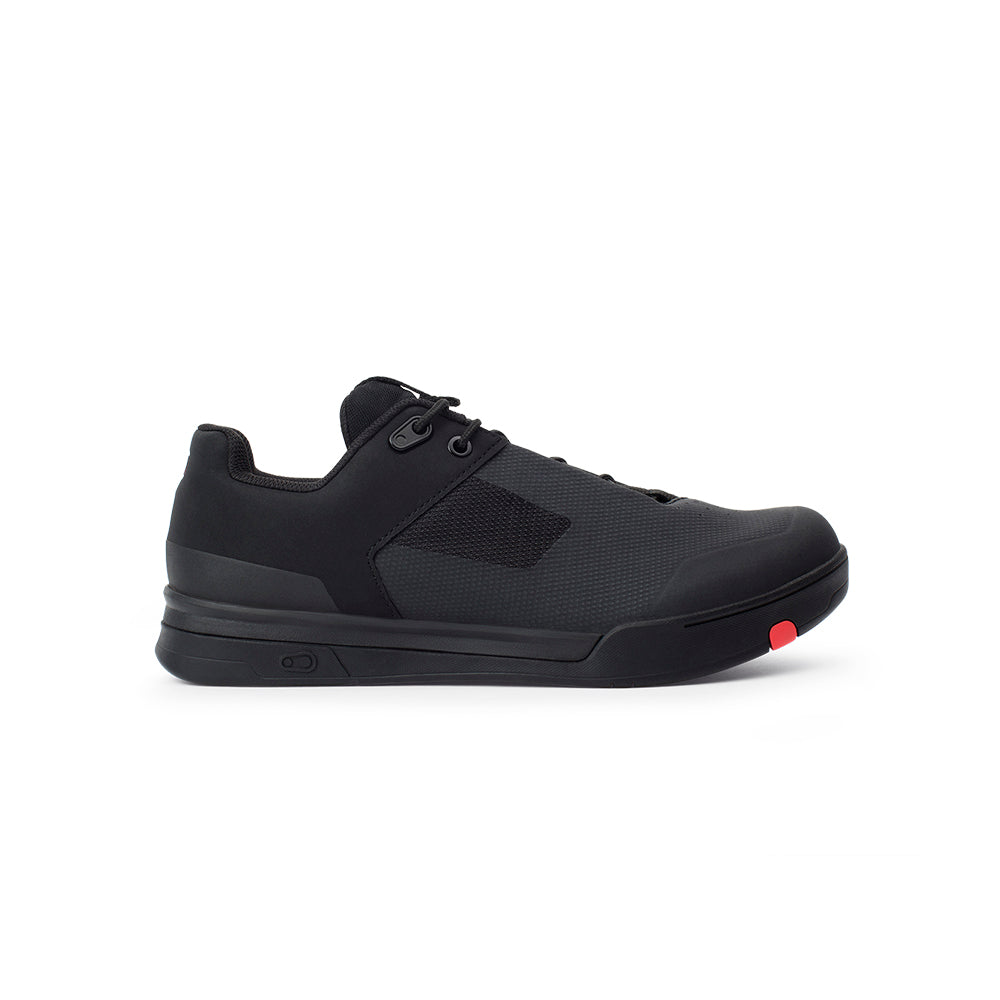 ZAPATOS MALLET CORDON - NEG / ROJO - SUELA NEG 10
