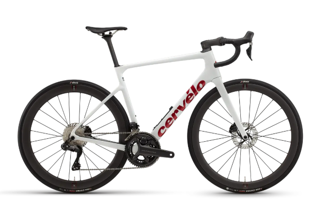 Cervélo Caledonia 5 Ultegra Di2 Vanilla/Cherry 2026 - 48