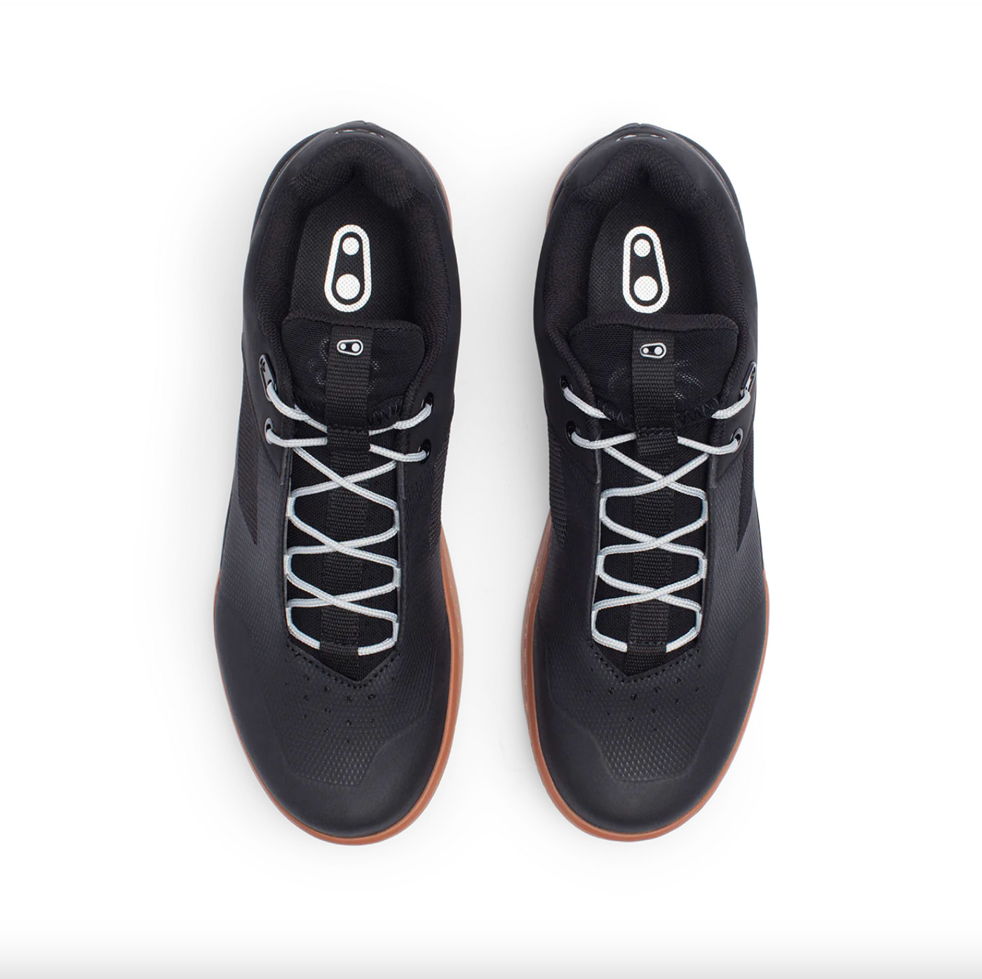 ZAPATOS STAMP CORDON - NEG / PLATA - SUELA NAT 7.5
