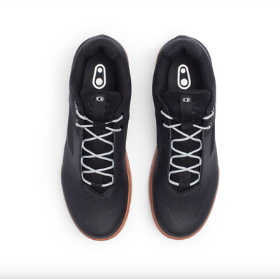 ZAPATOS STAMP CORDON - NEG / PLATA - SUELA NAT 7.5