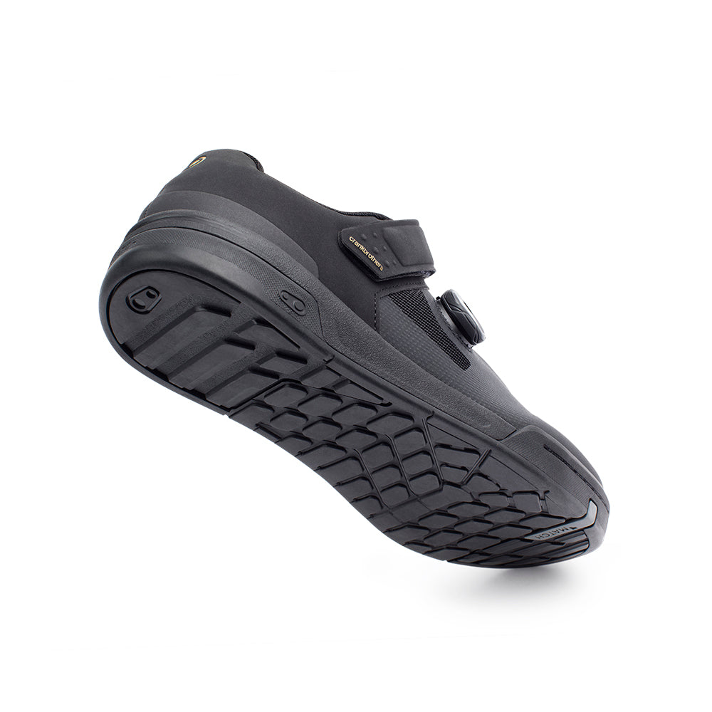 ZAPATOS STAMP BOA NEG / ORO - SUELA NEG 10