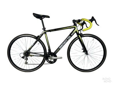 Bennotto Ruta 570 R700 14V. Shimano TY18 Frenos Carrera Aluminio Negro/Amarillo 2024 - 51