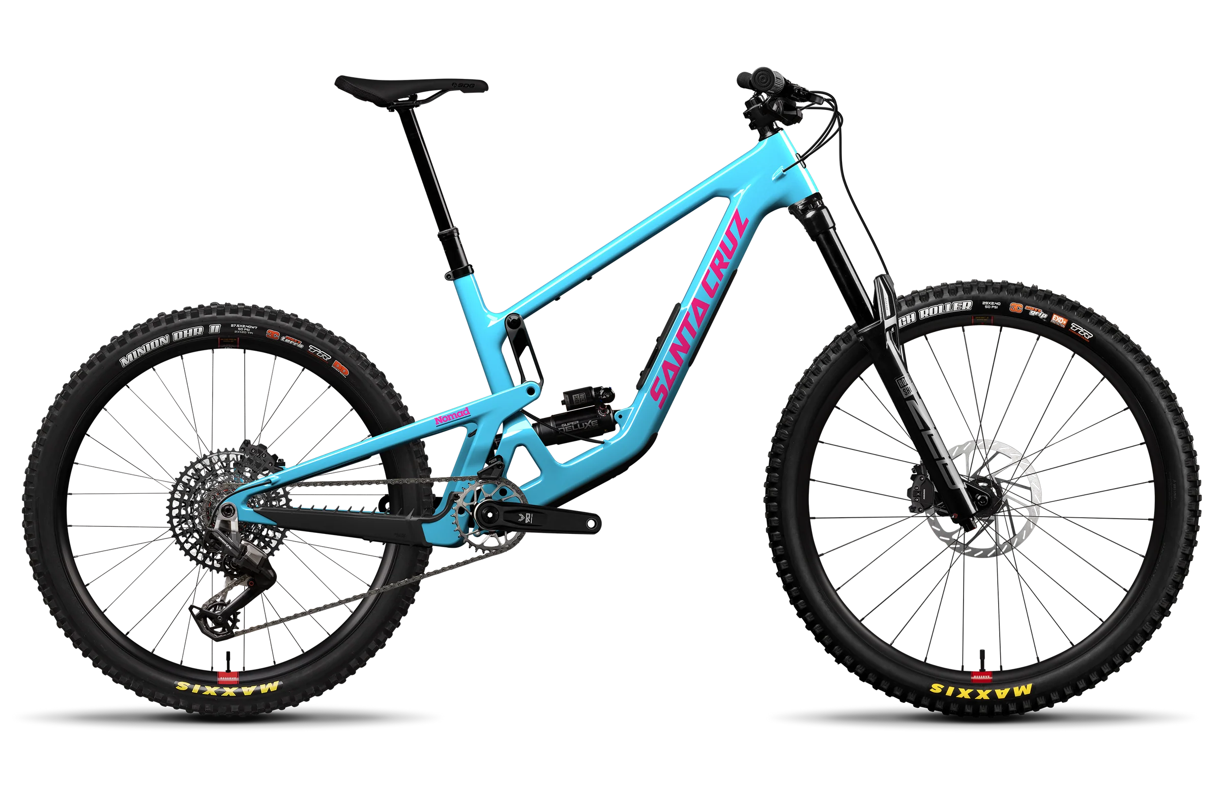 Santacruz Nomad 7 Mx Gloss Aqua Magenta Kit 90 2027 - L