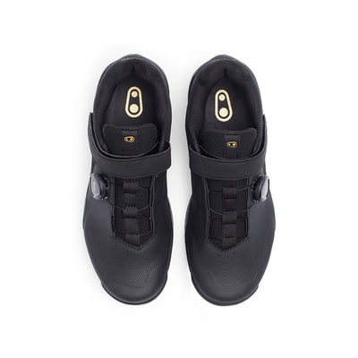 ZAPATOS MALLET E BOA NEG / ORO - SUELA NEG 8