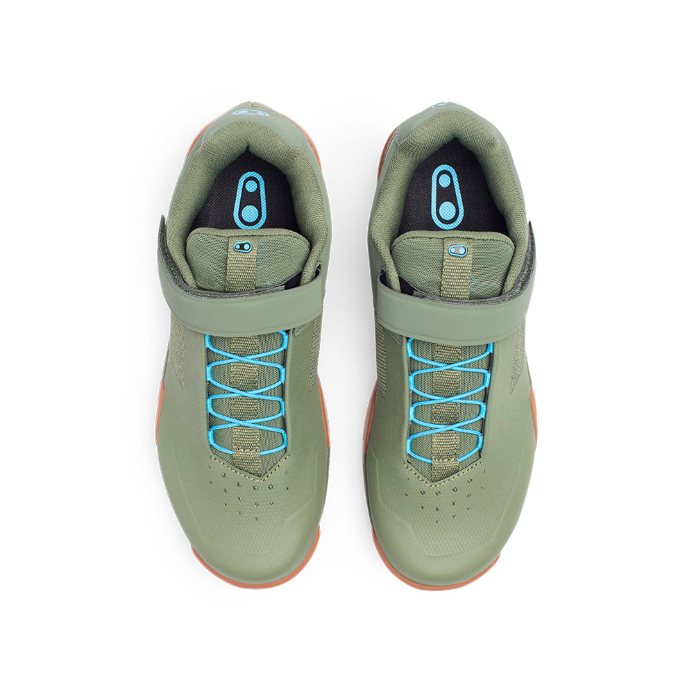 ZAPATOS MALLET E SPEEDLACE VERDE / AZUL - SUELA NAT 9