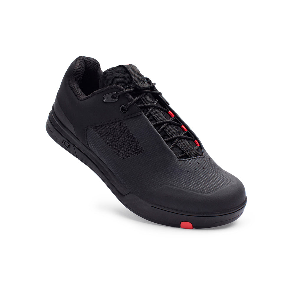 ZAPATOS MALLET CORDON - NEG / ROJO - SUELA NEG 10