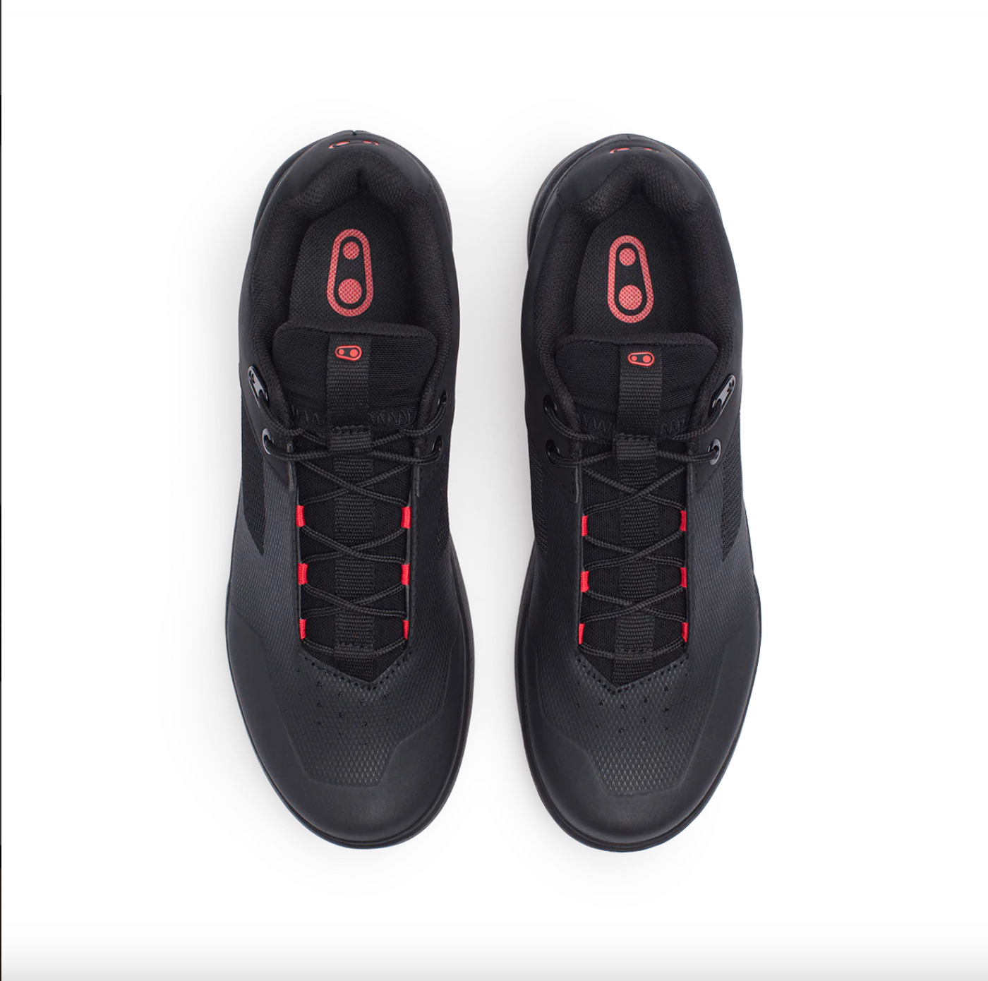 ZAPATOS STAMP CORDON - NEG / ROJO - SUELA NEG 10