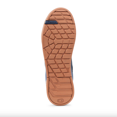 ZAPATOS STAMP CORDON - NAVY / PLATA - SUELA NAT 10.5